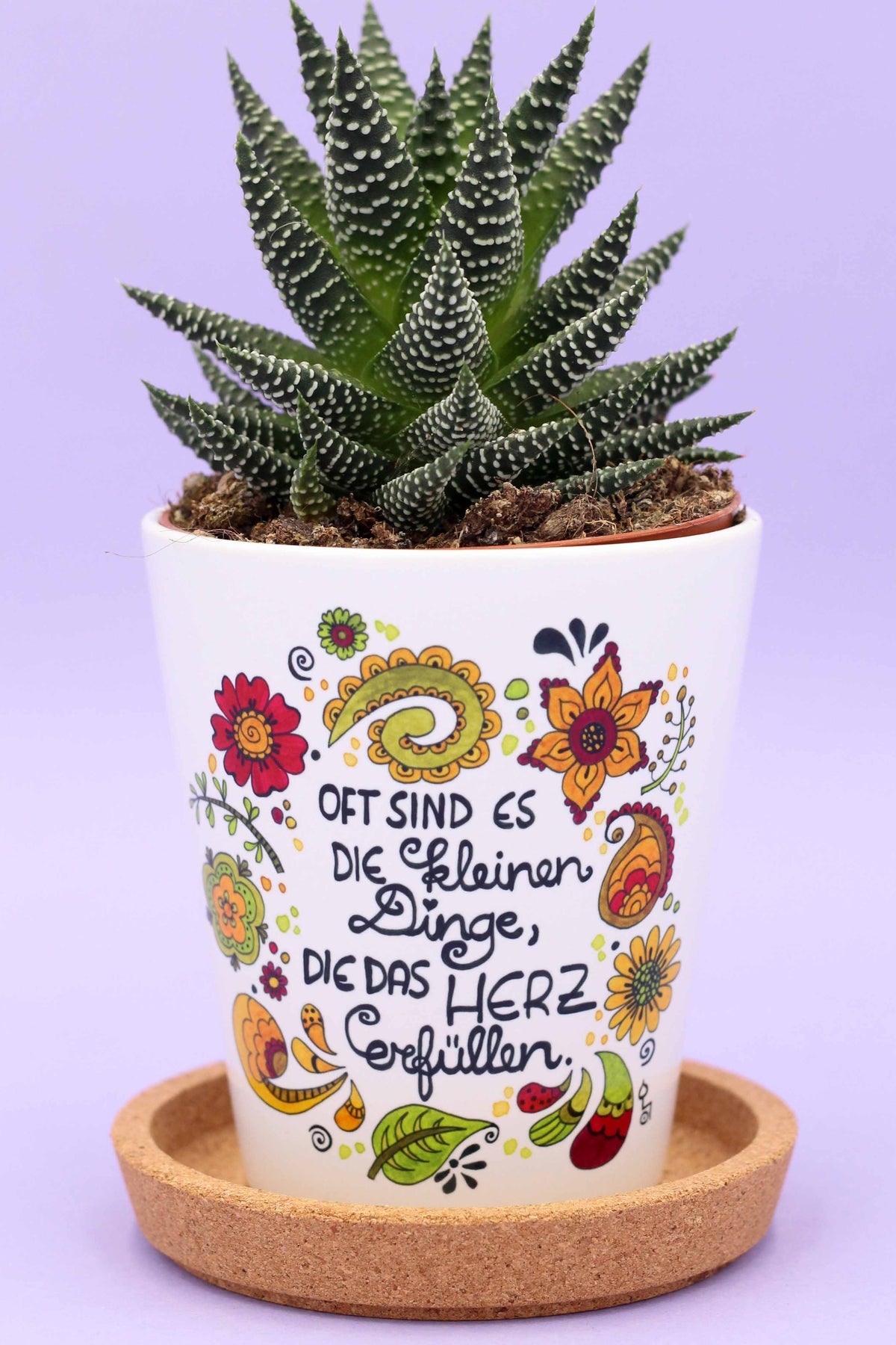 Blumentopf "Die kleinen Dinge"