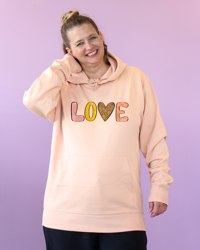 Damen Hoodie "Love"