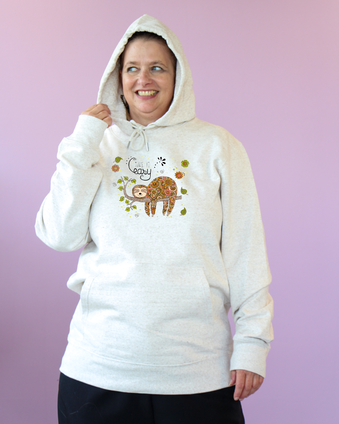Damen Hoodie "Take it easy"