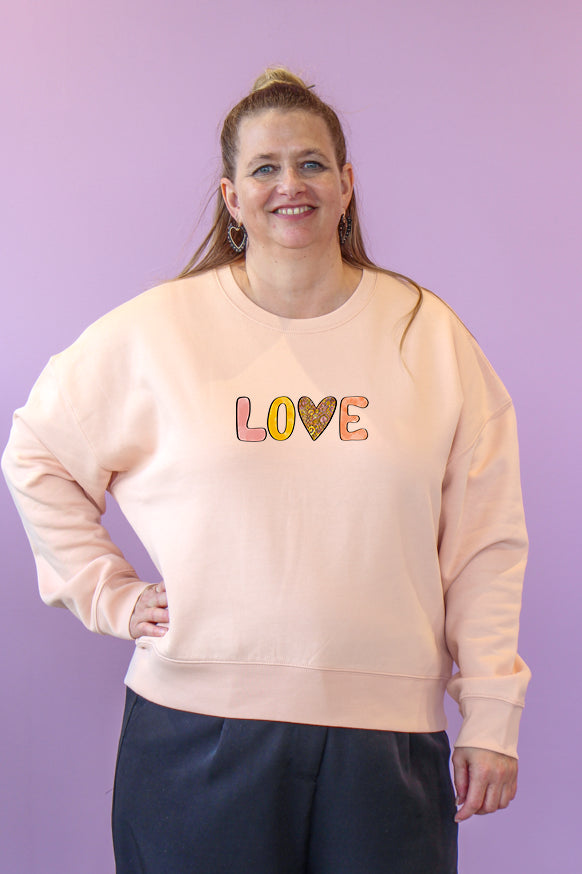 Damen Sweatshirt "Love"