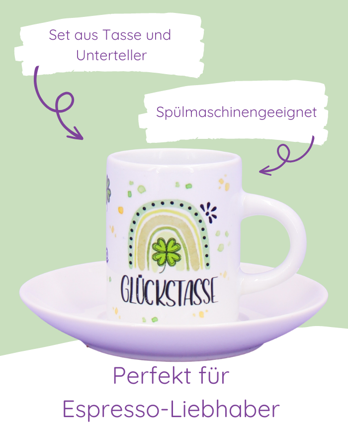 Espressotasse "Glückstasse"