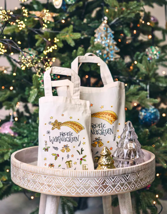 Geschenktäschchen "Frohe Weihnachten"