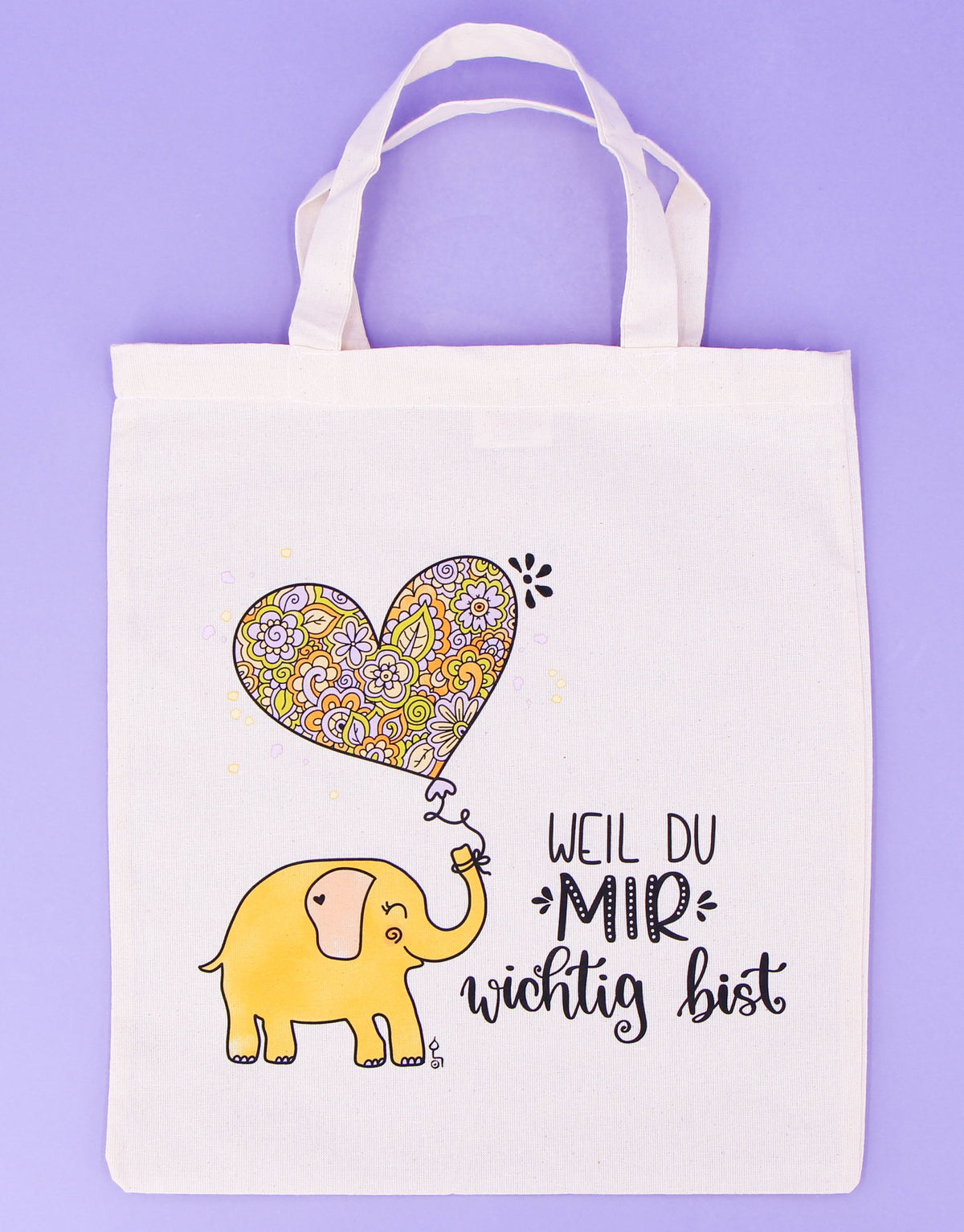 Geschenktäschchen "Weil du mir wichtig bist"