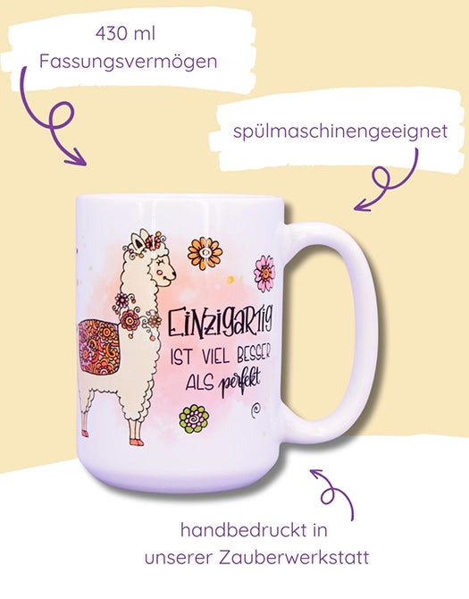 Jumbo-Teetasse "Alpaka"