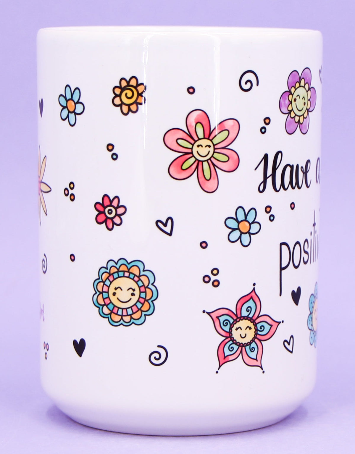 Jumbo-Teetasse "Cup of positiviTEA"