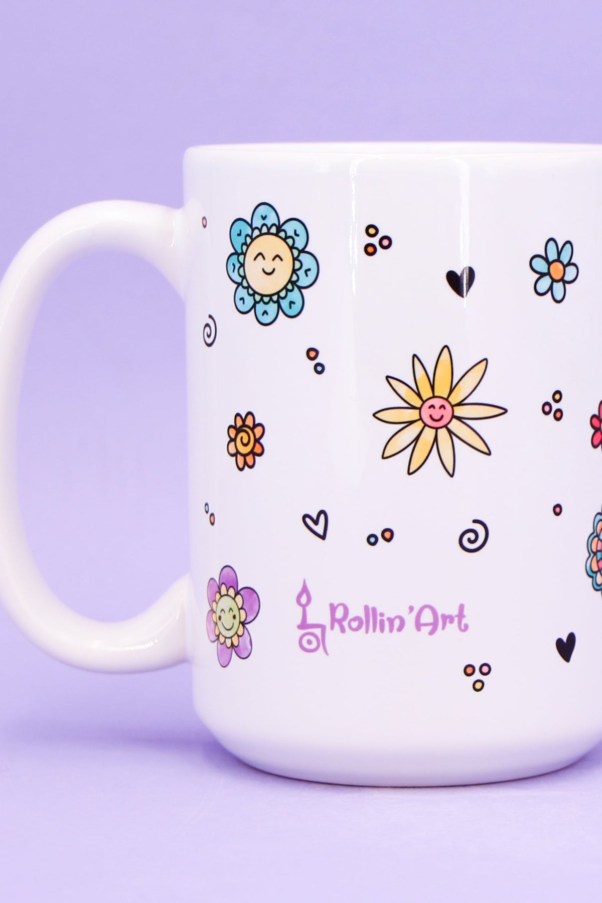 Jumbo-Teetasse "Cup of positiviTEA"