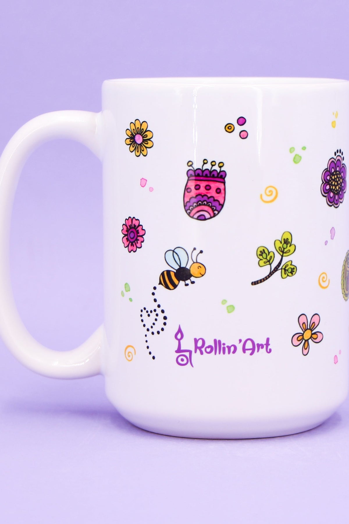 Jumbo-Teetasse "Enjoy the little things"