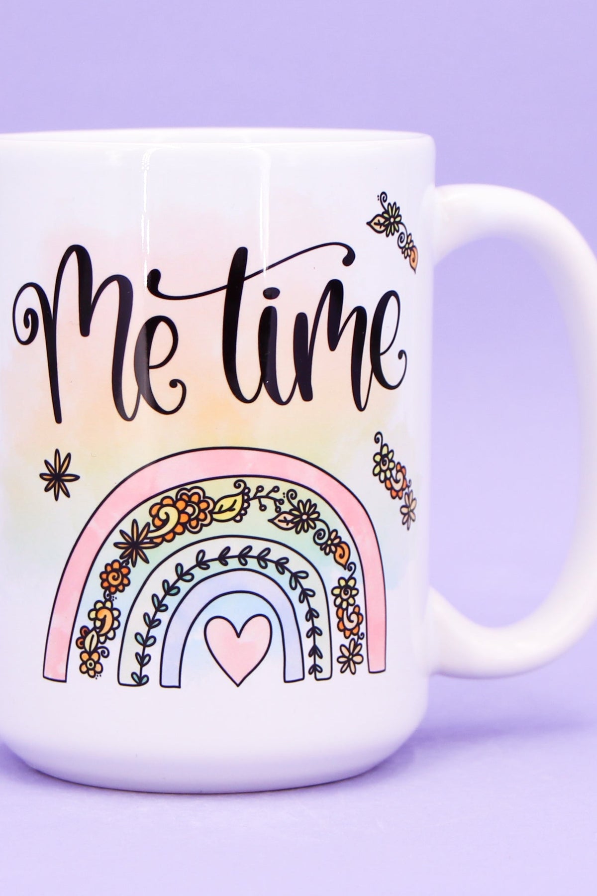 Jumbo-Teetasse "Me time"