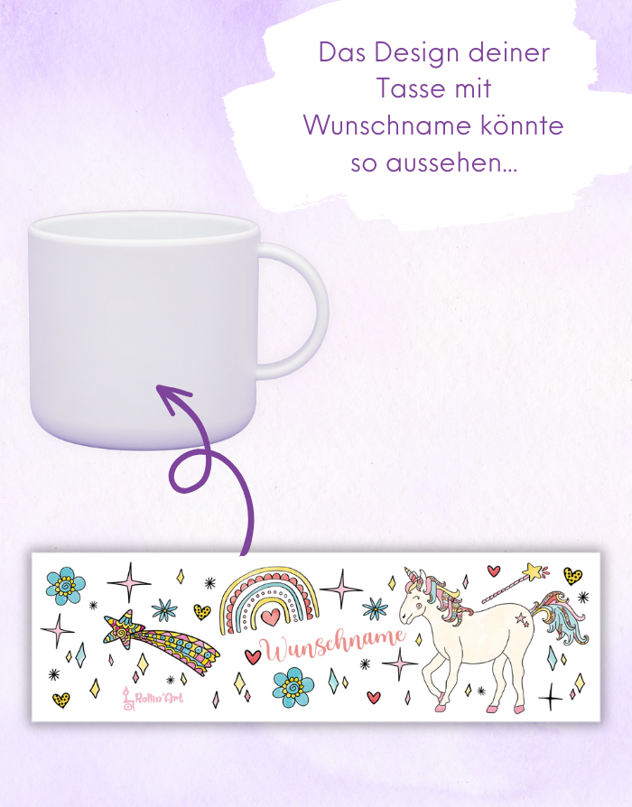 Kinderbecher "Einhornzauber"