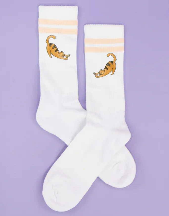 Socken "Glückskatze"