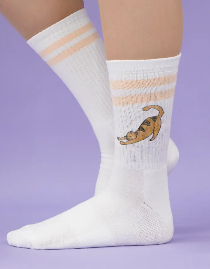 Socken "Glückskatze"