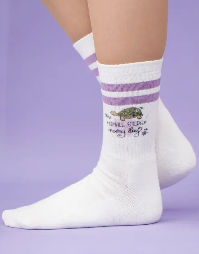 Socken "Small steps"