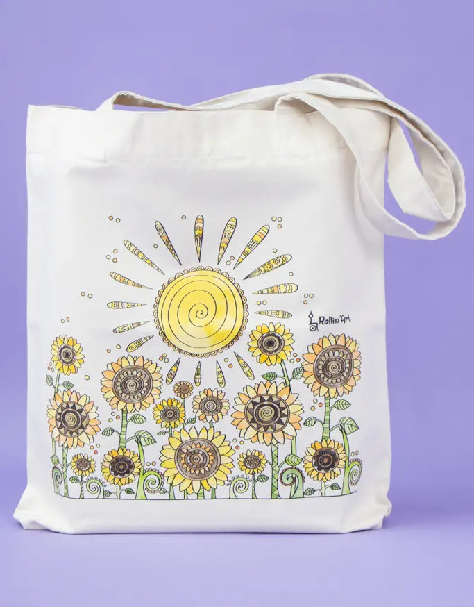 Tasche "Sonnenblumenfeld"