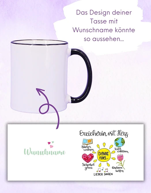 Tasse "Danke Erzieherin"