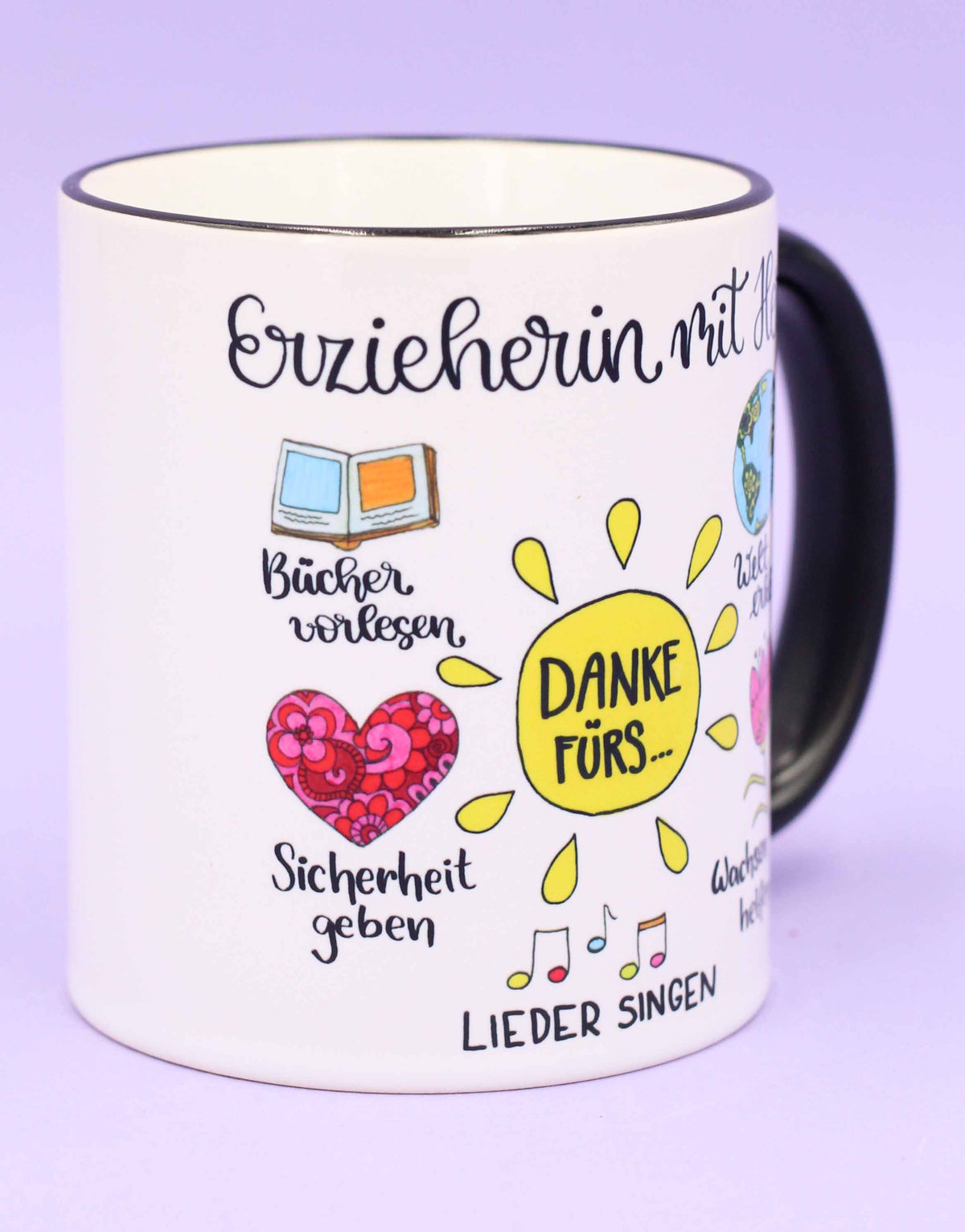 Tasse "Danke Erzieherin"