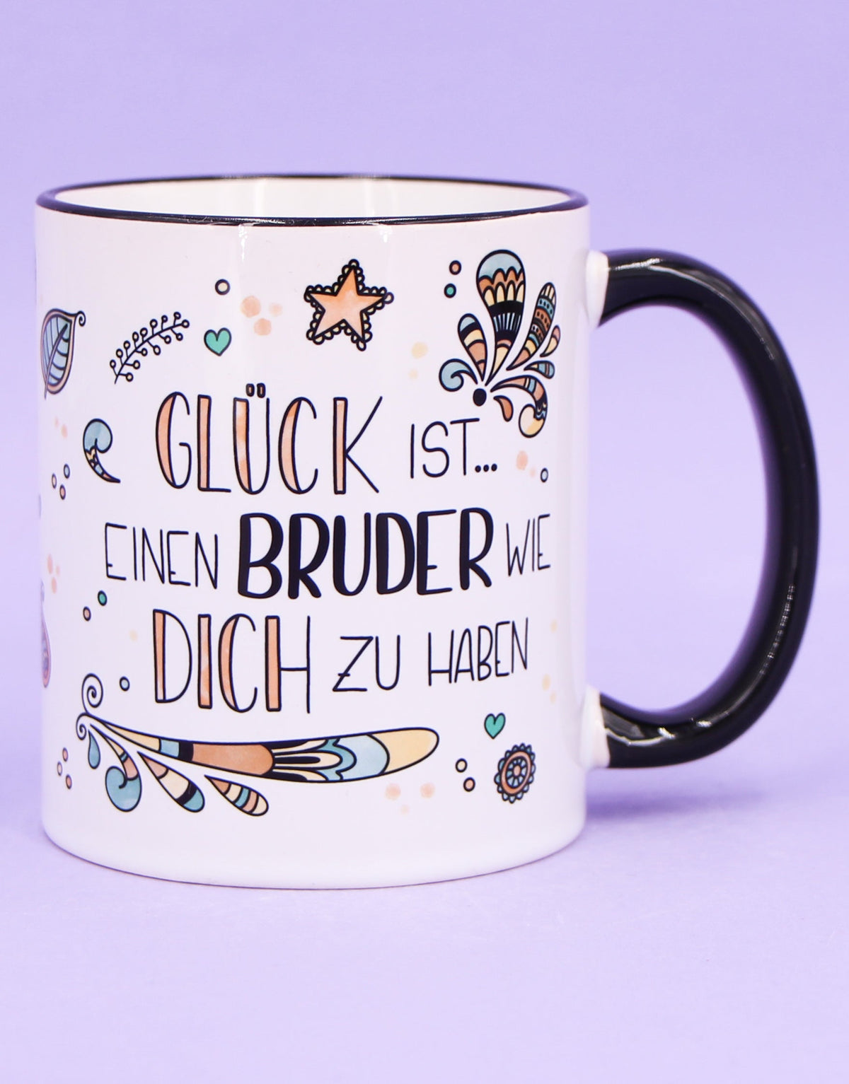 Tasse "Glück ist... Bruder"