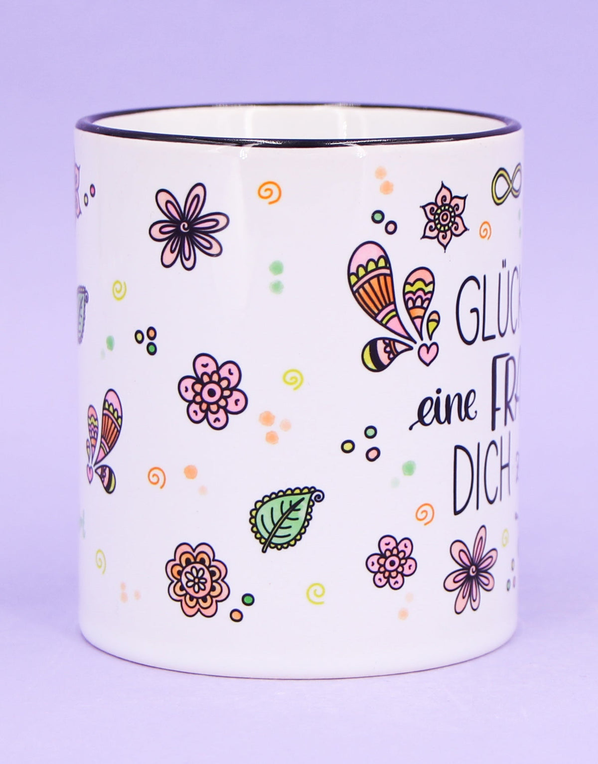 Tasse "Glück ist... Frau"