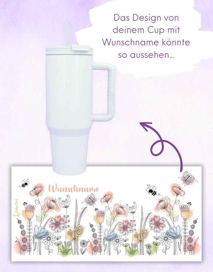 Thermo Cup "Blumenwiese"