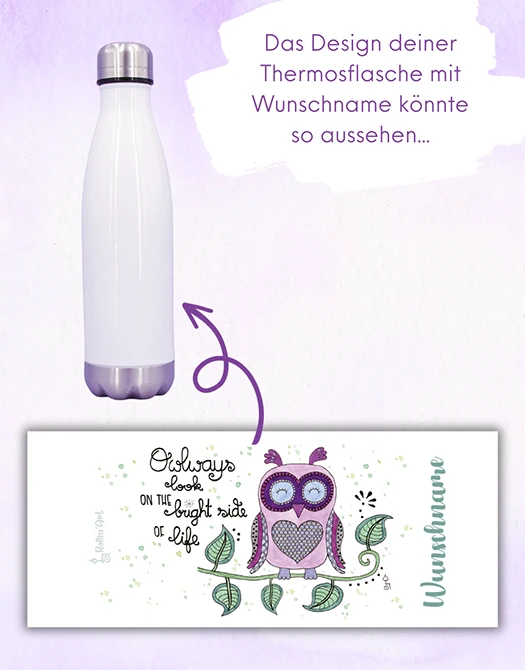 Trinkflasche "Eule"