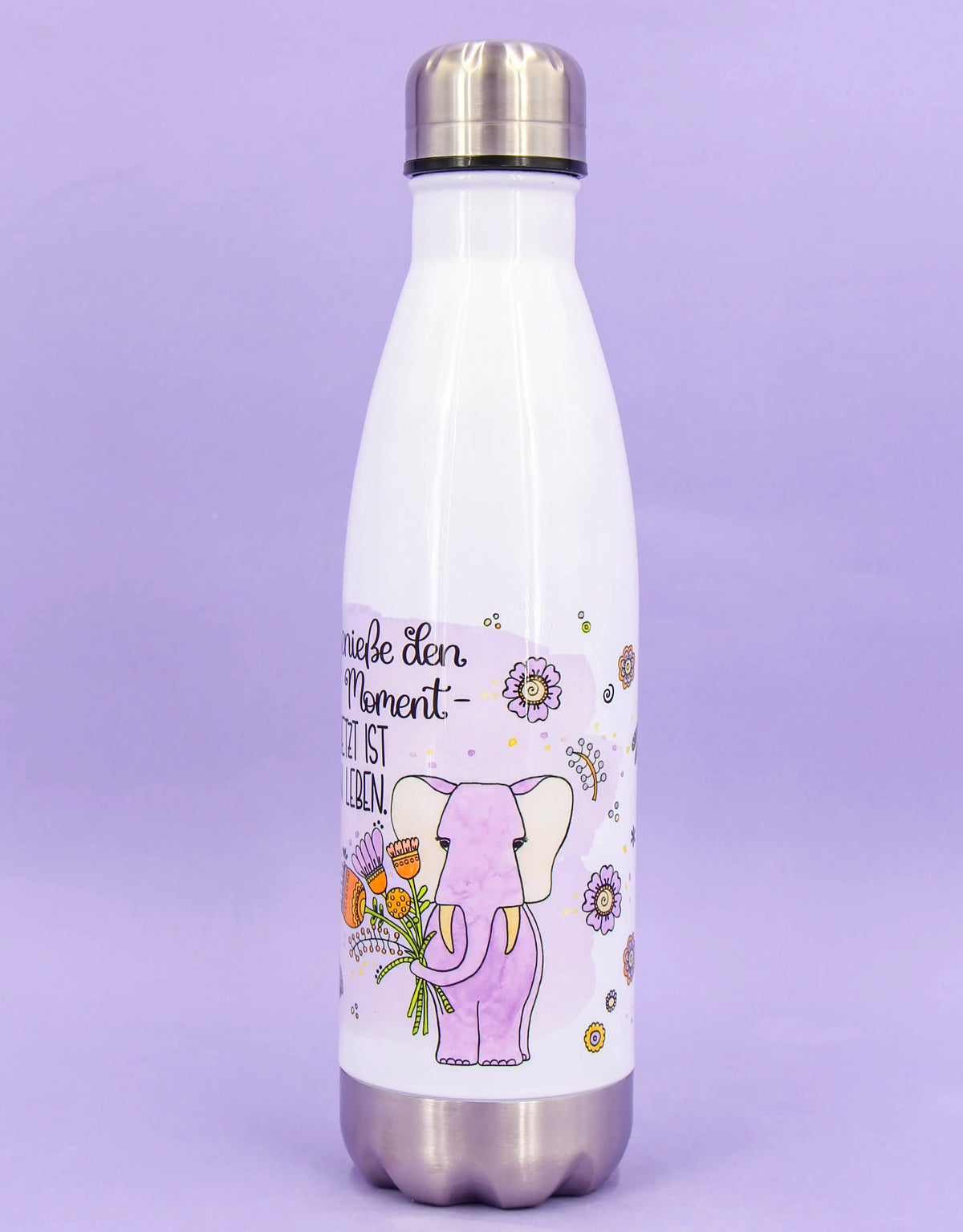Trinkflasche „Genieße den Moment"