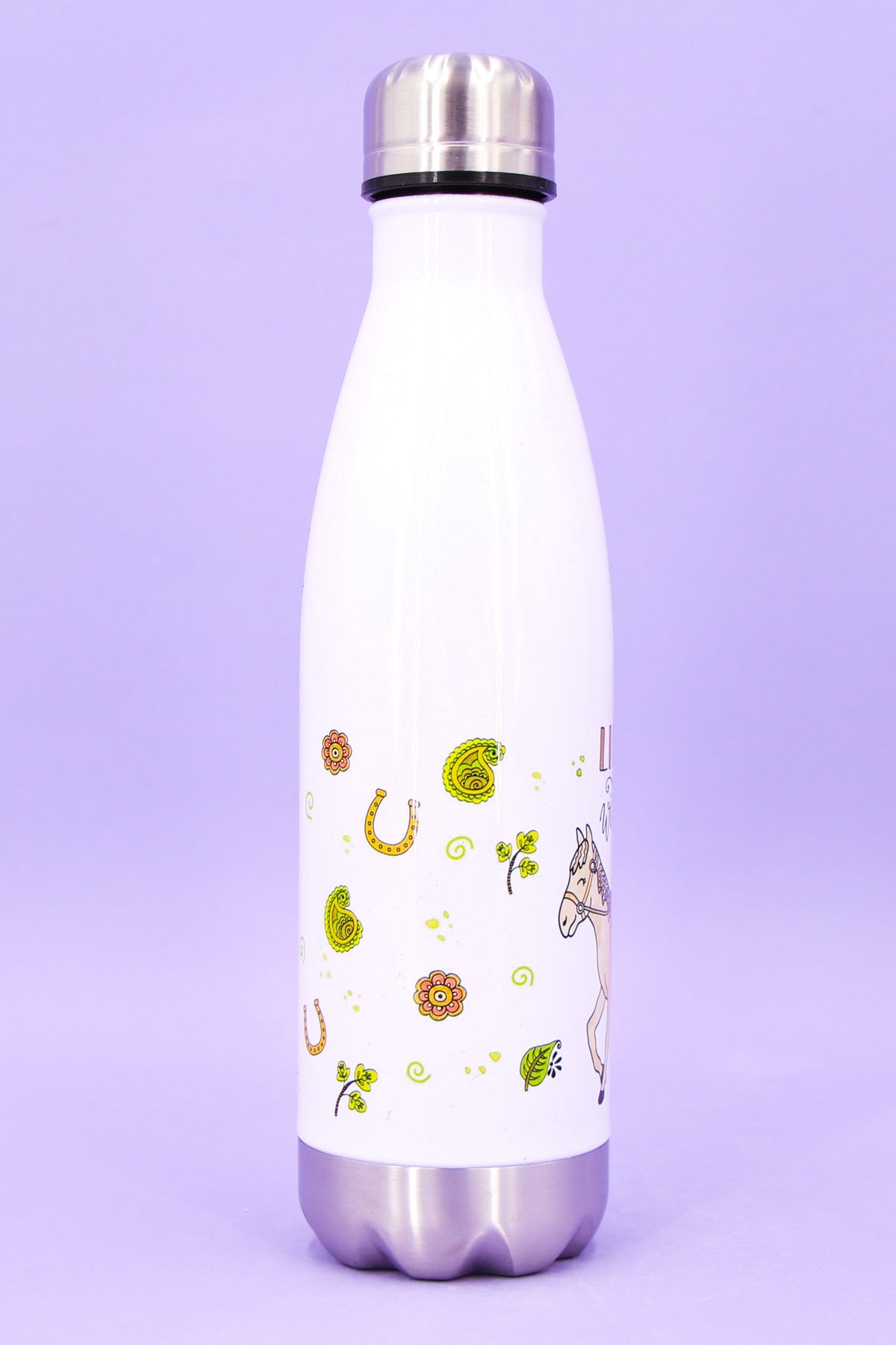 Trinkflasche "Life is better with horses"