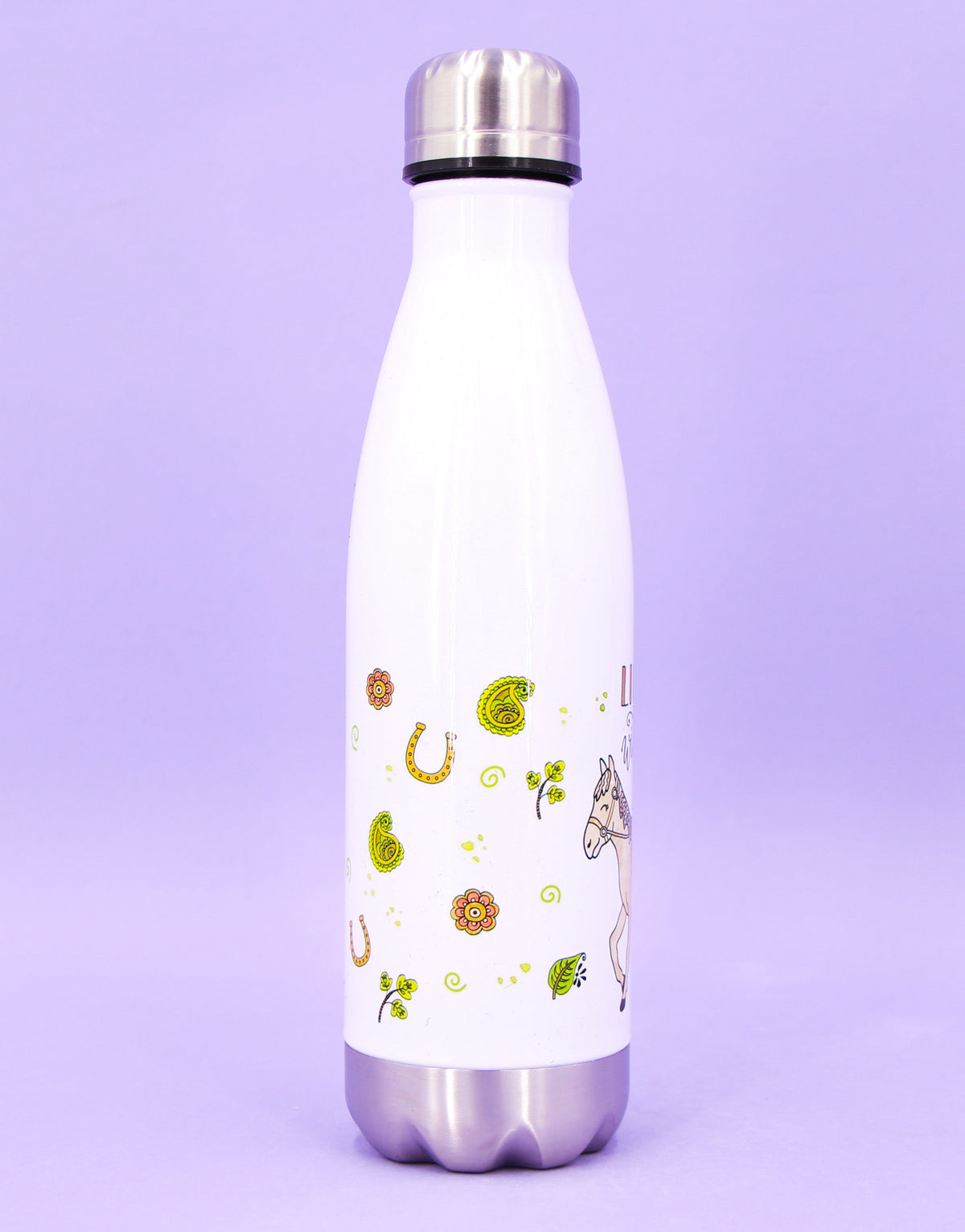 Trinkflasche "Life is better with horses"