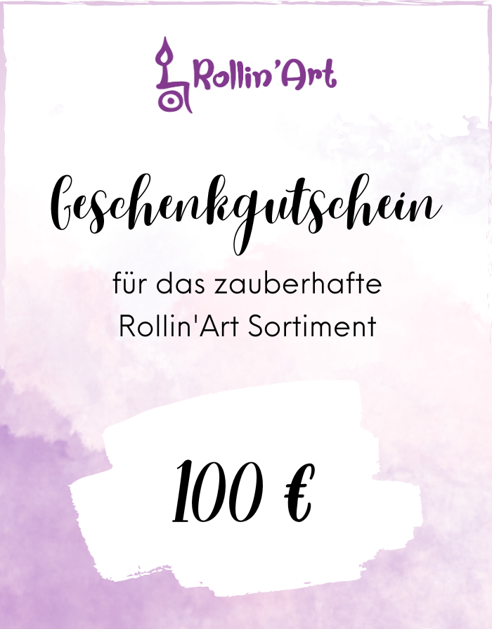 100 € Rollin'Art Geschenkgutschein