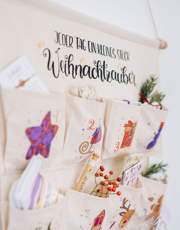 Adventskalender zum Befüllen