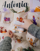 Adventskalender zum Befüllen - mit Wunschname