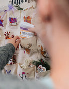 Adventskalender zum Befüllen - mit Wunschname