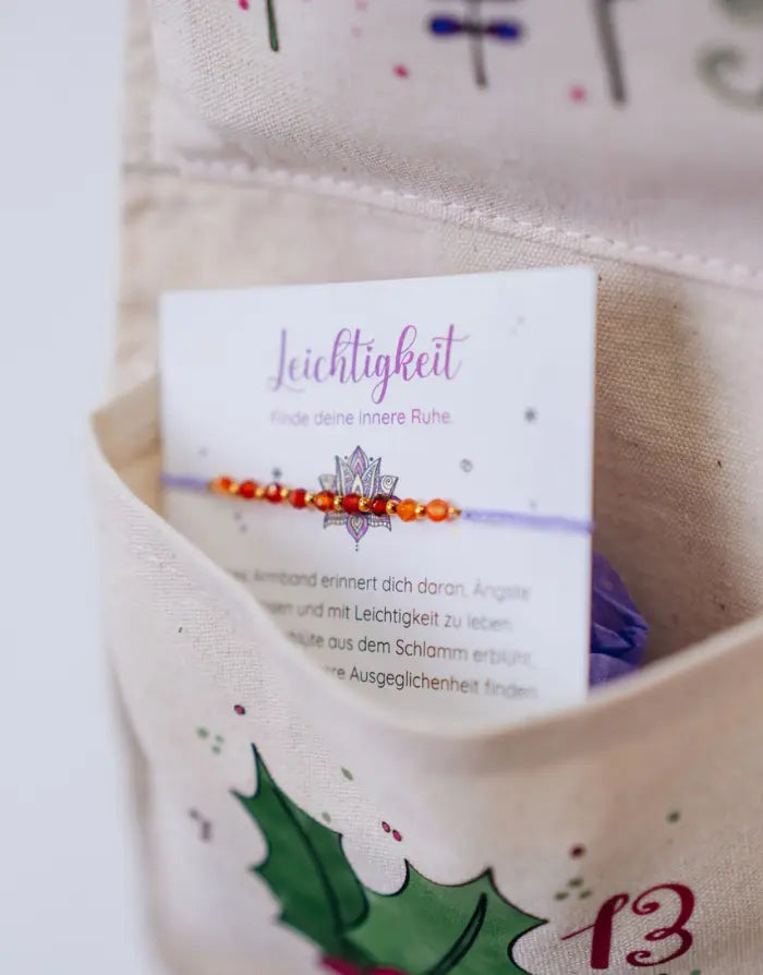 Adventskalender zum Befüllen - mit Wunschname