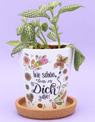 Blumentopf "Schön, dass es dich gibt"
