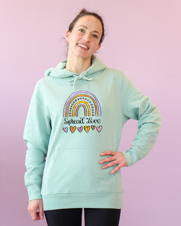 Damen Hoodie "Spread Love"