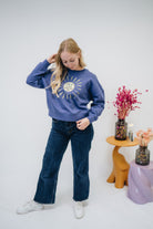 Damen Sweatshirt „Chase the sun, follow your soul“