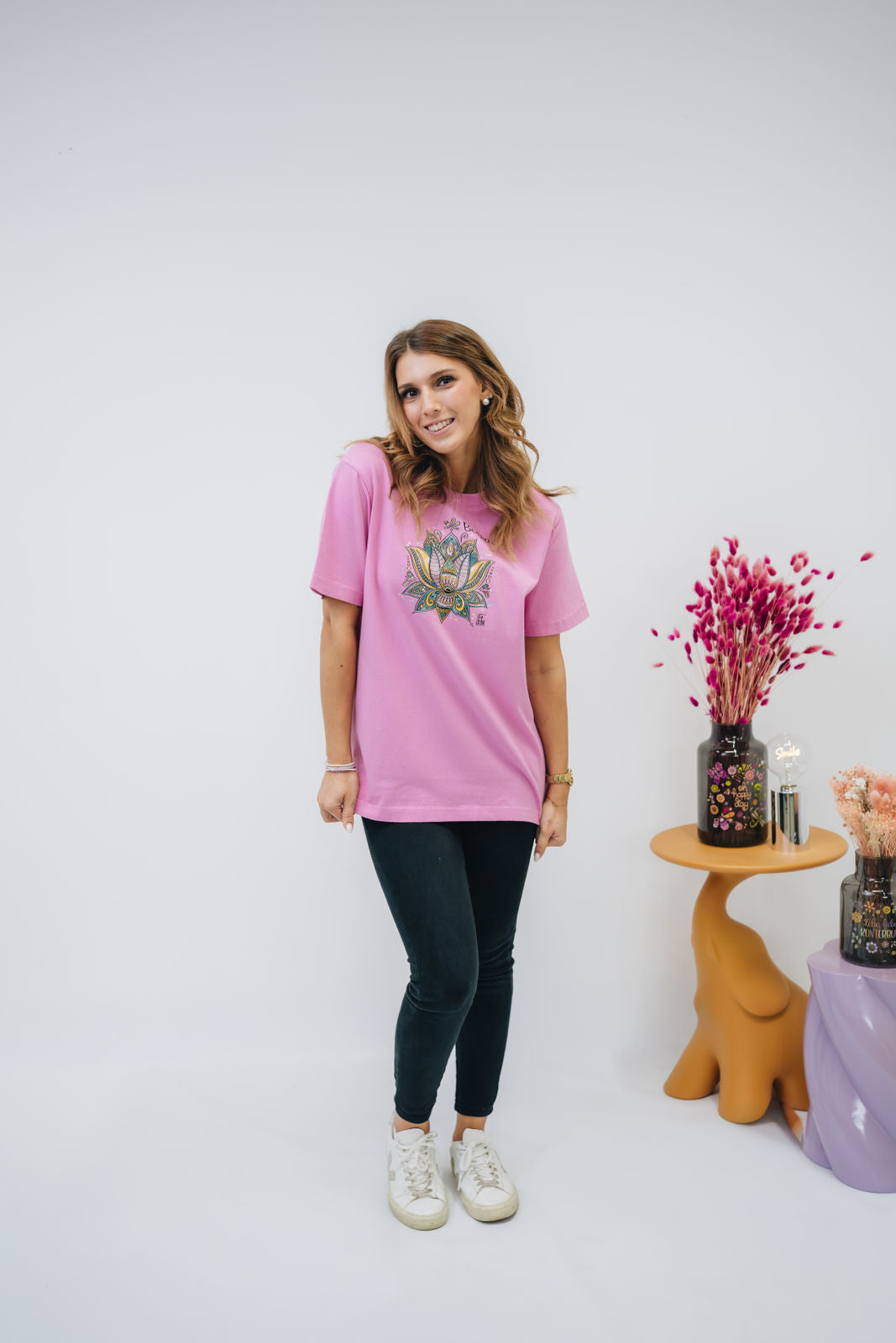 Damen T-Shirt "Lotusblüte"
