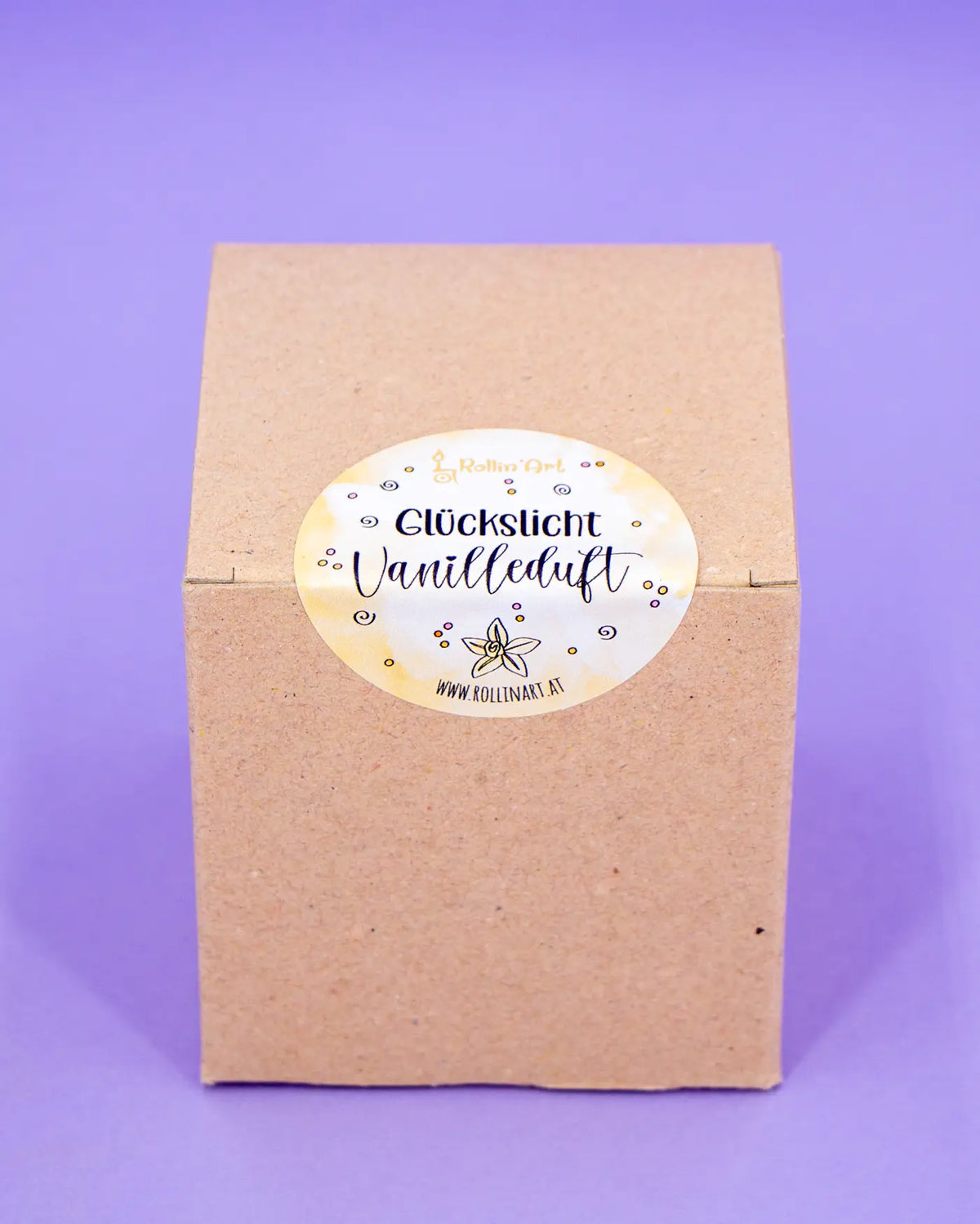 Duftkerze „Glückslicht“ – Vanille