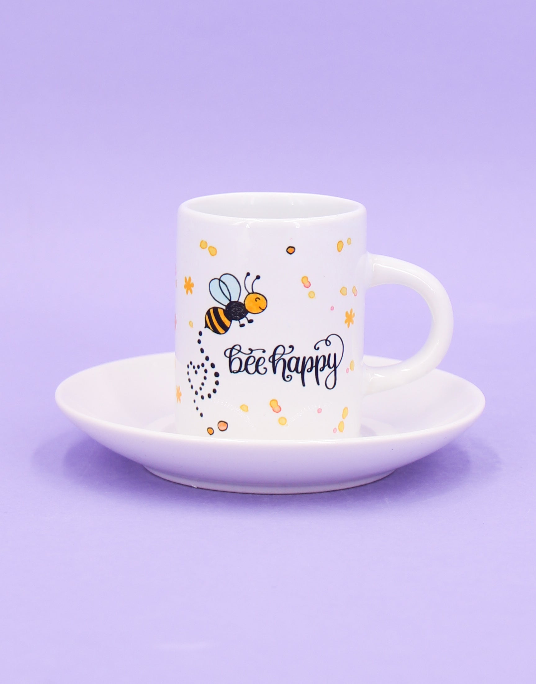 Espressotasse "Bee Happy"