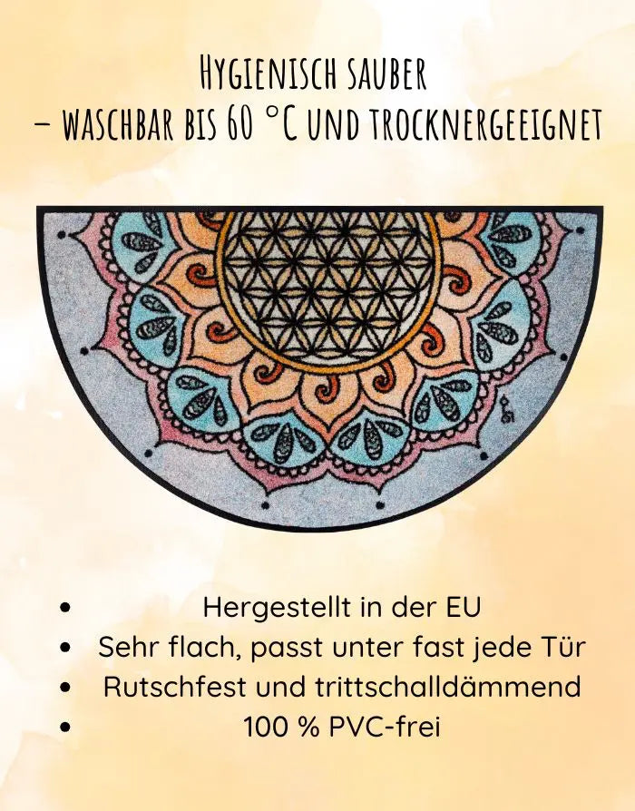 Fußmatte "Round Harmony Pattern"