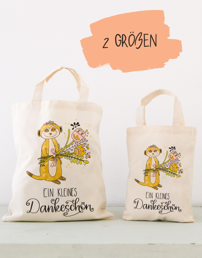 Geschenktäschchen "Erdmännchen"