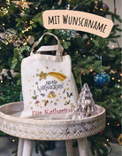 Geschenktäschchen "Frohe Weihnachten" mit Wunschname
