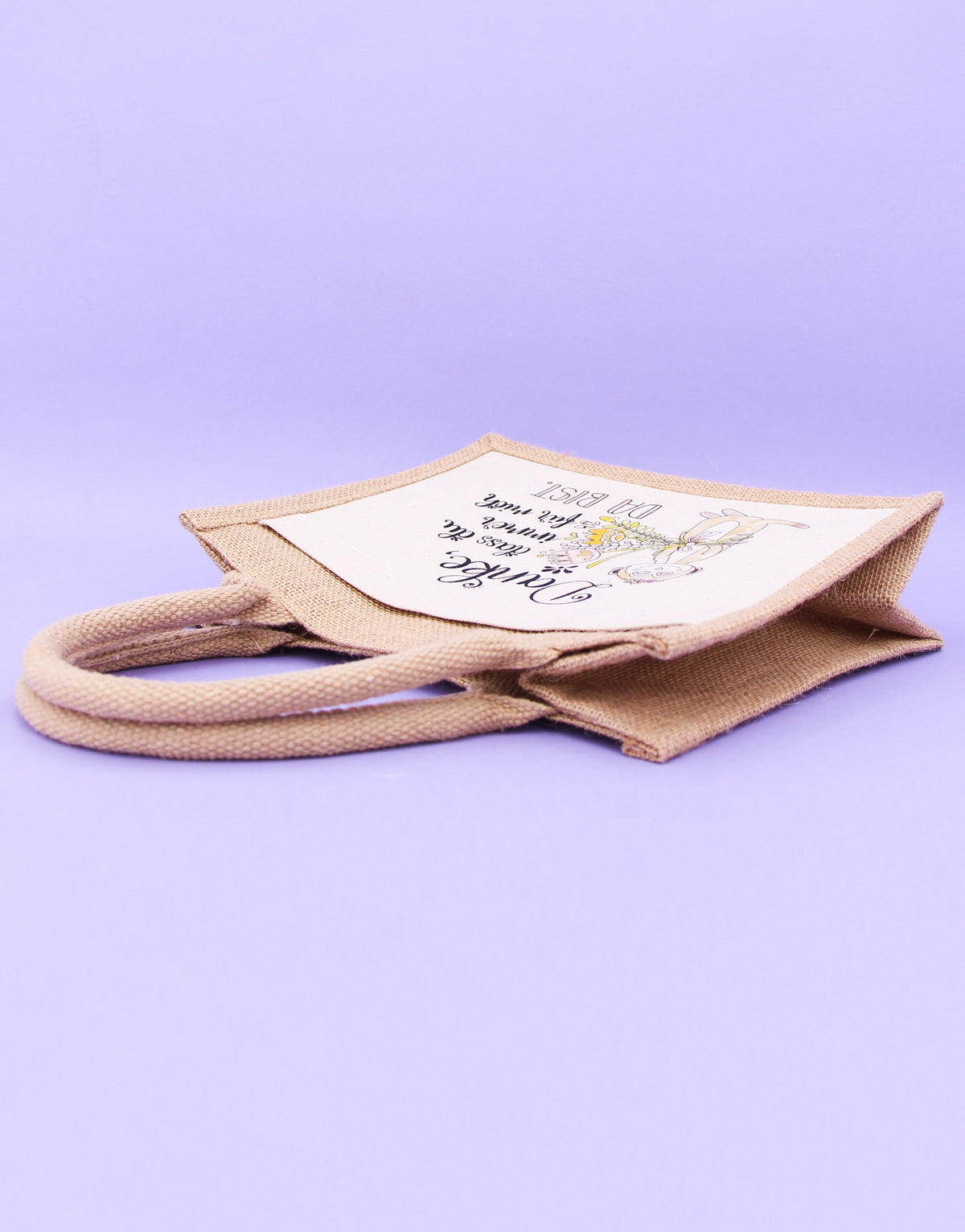 Geschenktasche Jute "Danke, dass du immer da bist"