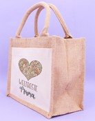 Geschenktasche Jute "Weltbeste Mama"