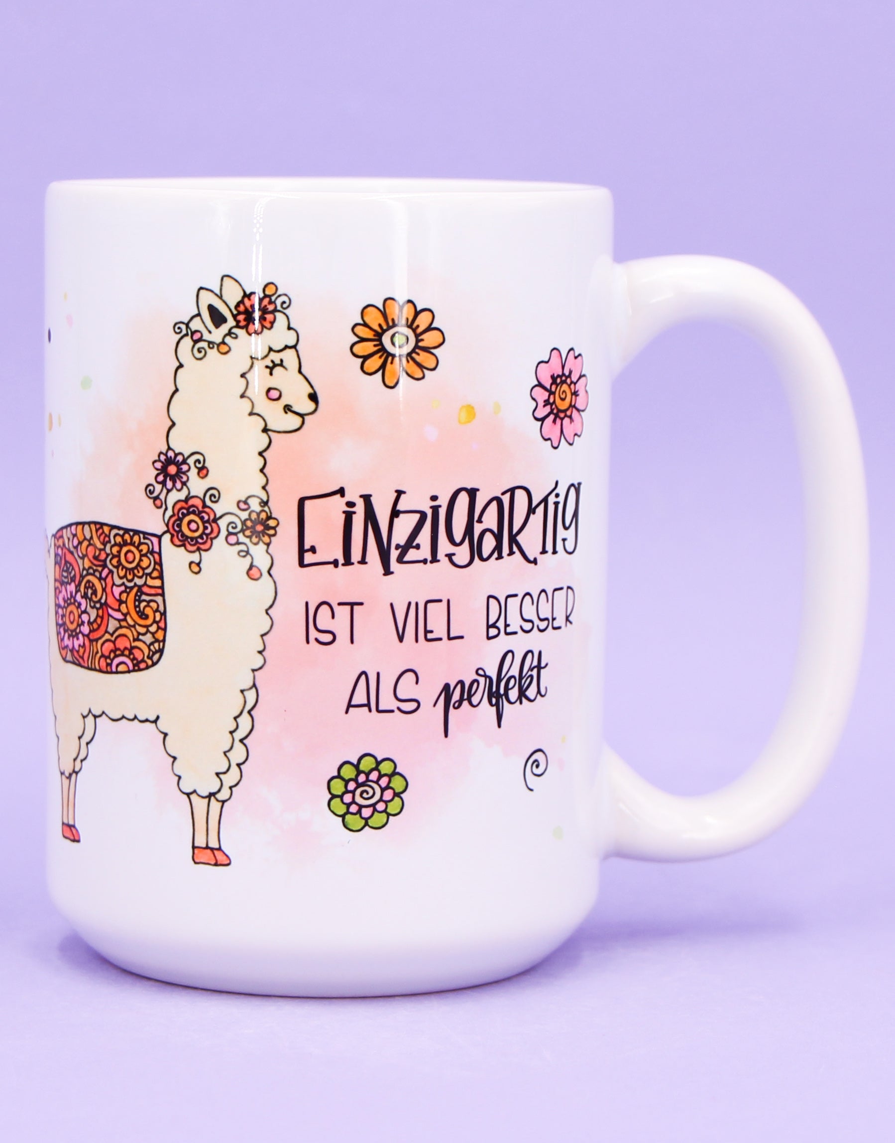 Jumbo-Teetasse "Alpaka"