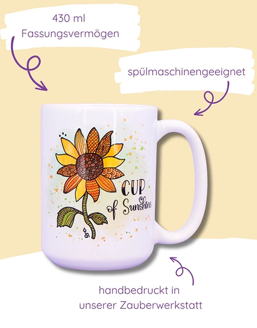 Jumbo-Teetasse "Cup of Sunshine"