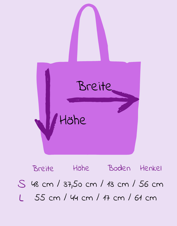 Jutetasche "Chillkröte"