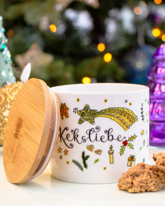 Keramikdose S "Keksliebe"