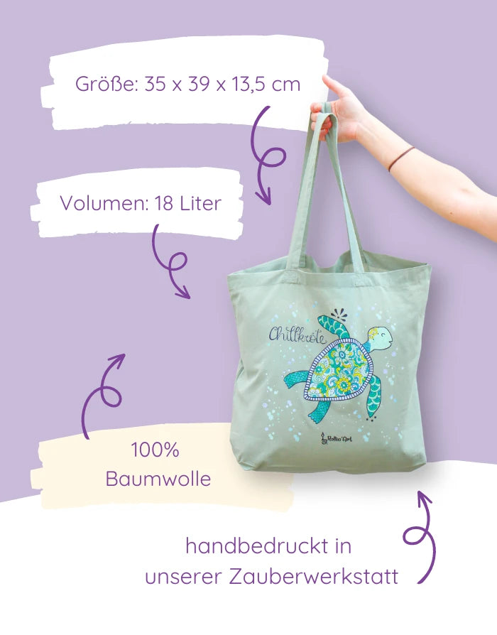 Maxi Bag "Chillkröte"