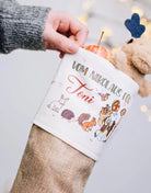 Nikolausstiefel "Nikolaus und seine Freunde" mit Wunschname