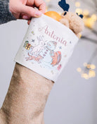 Nikolausstiefel "Schneemann " mit Wunschname