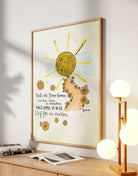 Poster „Manche Stürme machen den Weg frei“